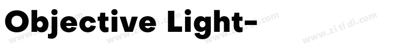 Objective Light字体转换